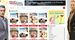 Desktop Screenshot of diziseyret.com