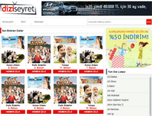 Tablet Screenshot of diziseyret.com
